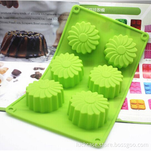 Wholesales high quality flower shape custom-made cake mold